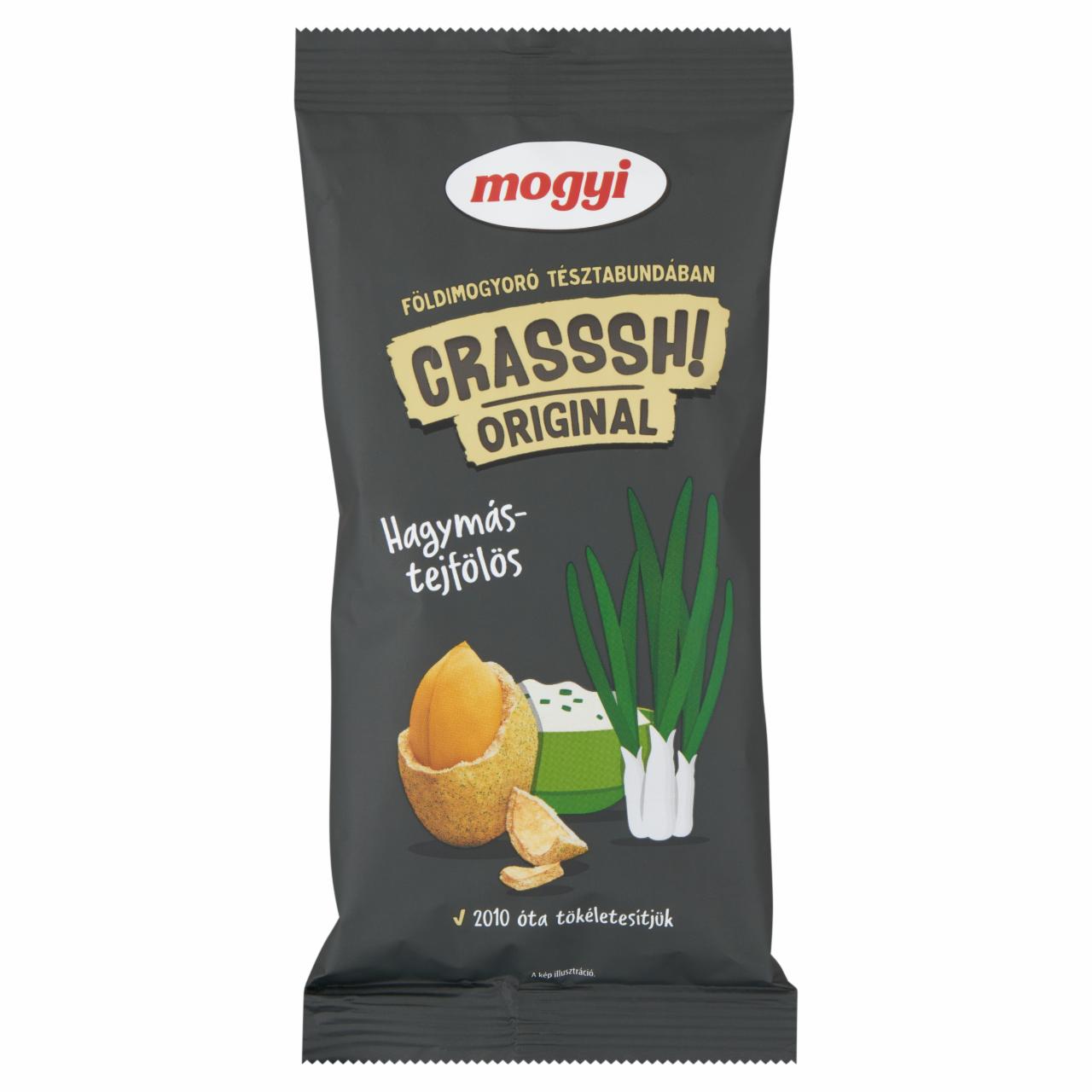 Képek - Mogyi Crasssh! Original pörkölt földimogyoró hagymás-tejfölös tésztabundában 120 g