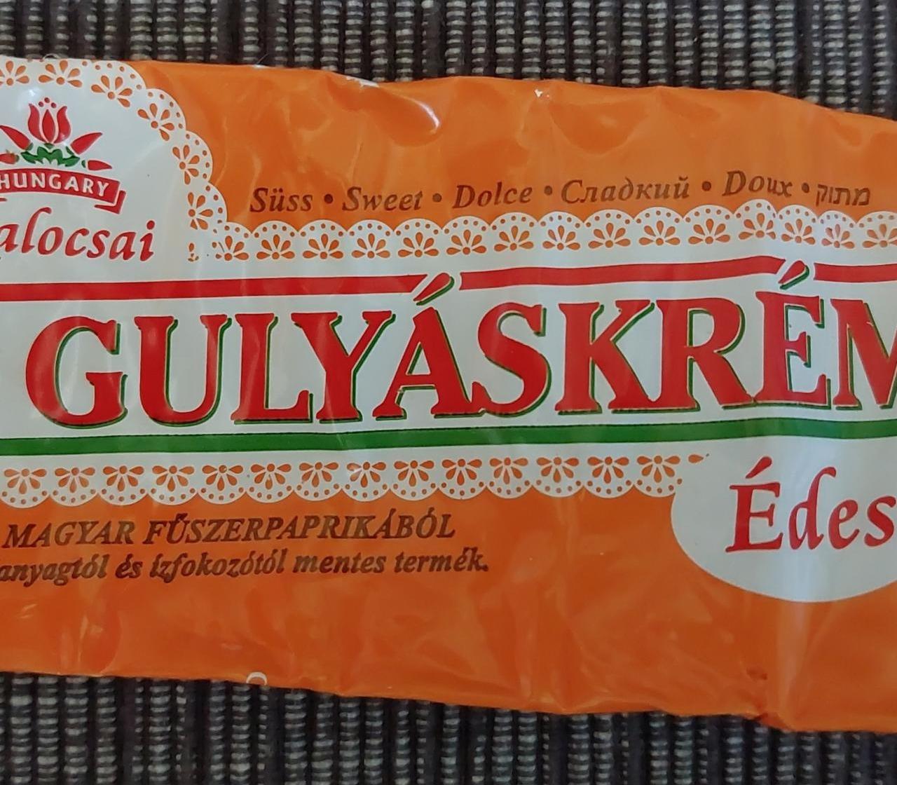 Képek - Gulyáskrém Édes Kalocsai