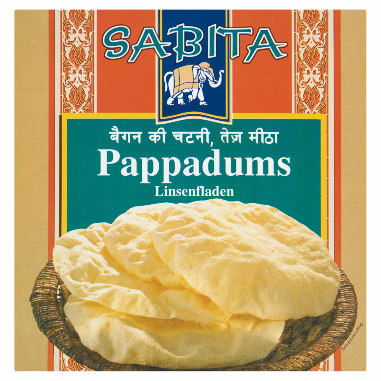 Képek - Sabita indiai kenyér 200g