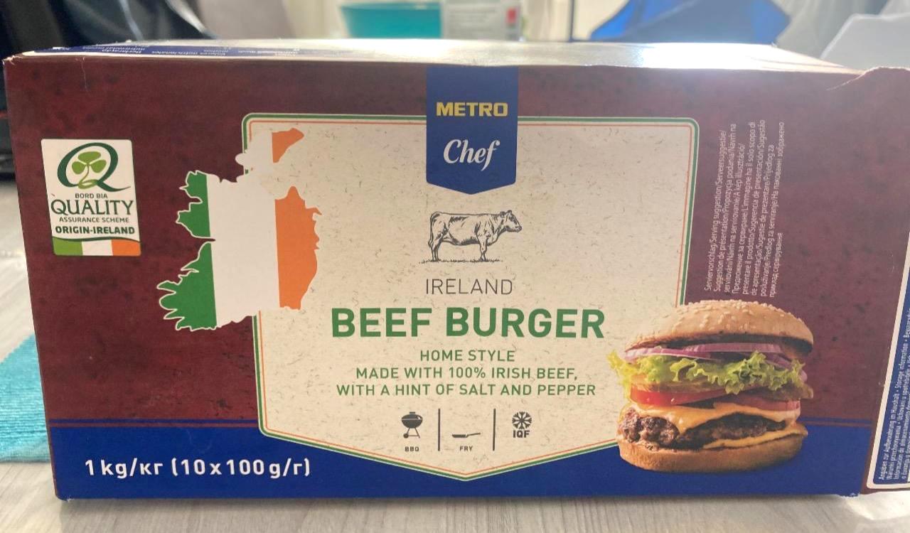 Képek - Marha hamburger Metro Chef