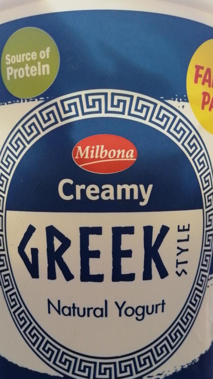 Képek - Creamy Greek yoghurt natural Milbona
