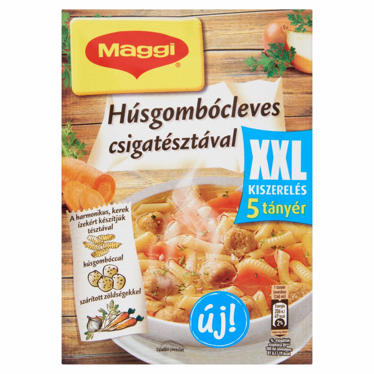 Képek - Maggi húsgombócleves csigatésztával 70 g