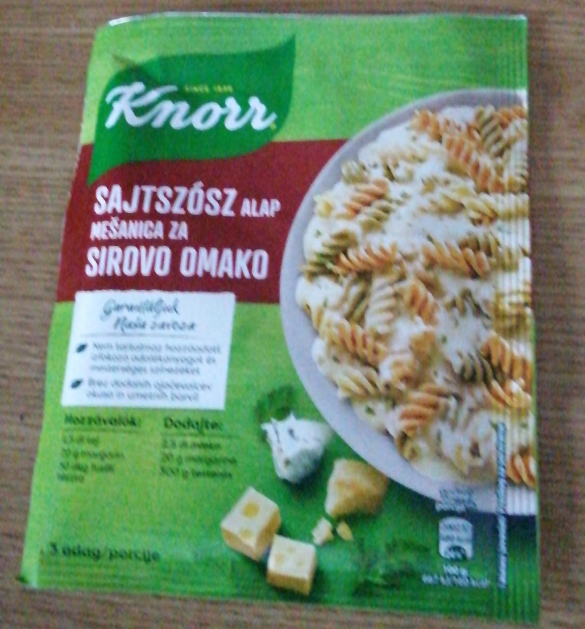 Képek - Sajtszósz alap Knorr