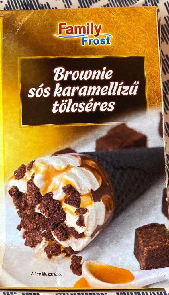 Képek - Brownie és sóskaramell tölgycséres fagyi Family Frost