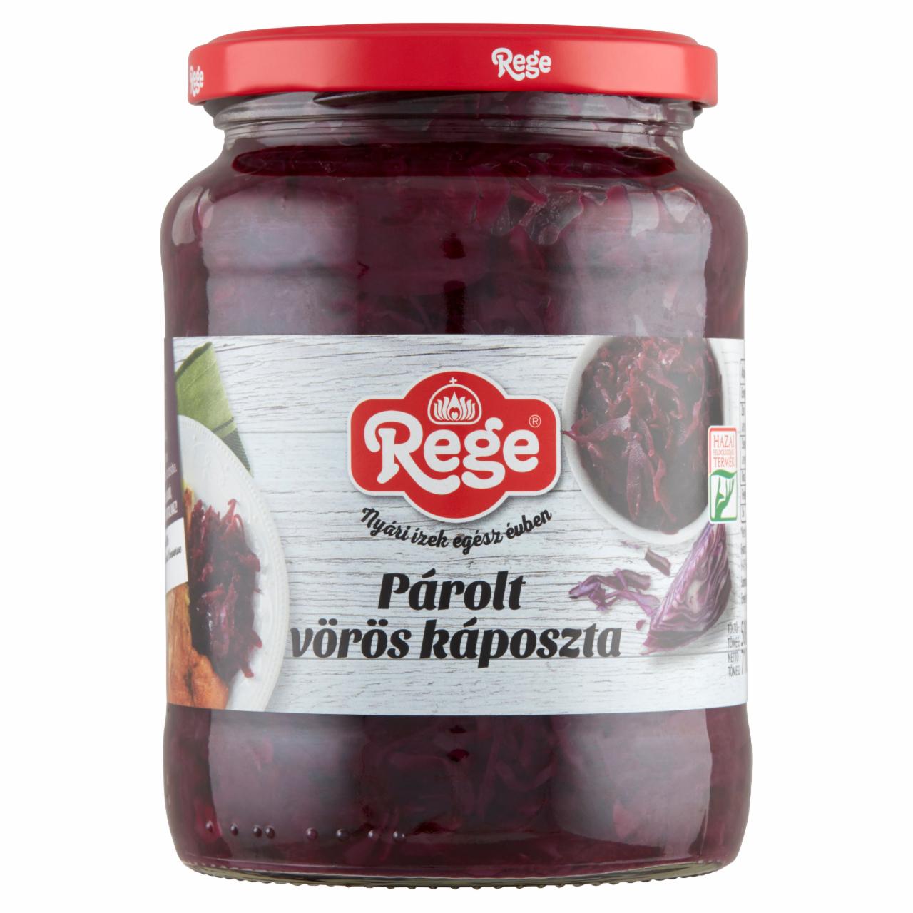 Képek - Rege párolt vörös káposzta 710 g