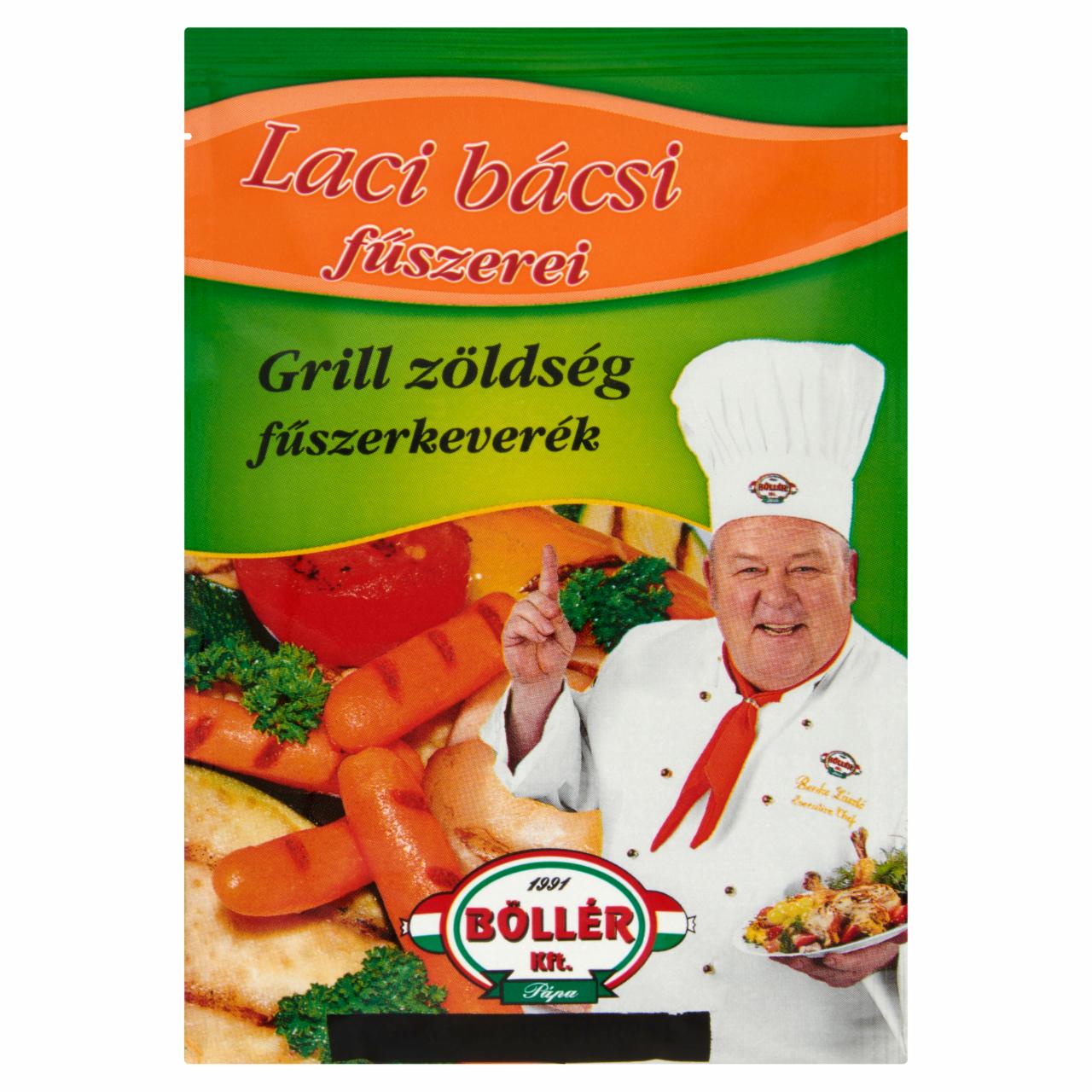 Képek - Böllér Laci Bácsi Fűszerei grill zöldség fűszerkeverék 40 g