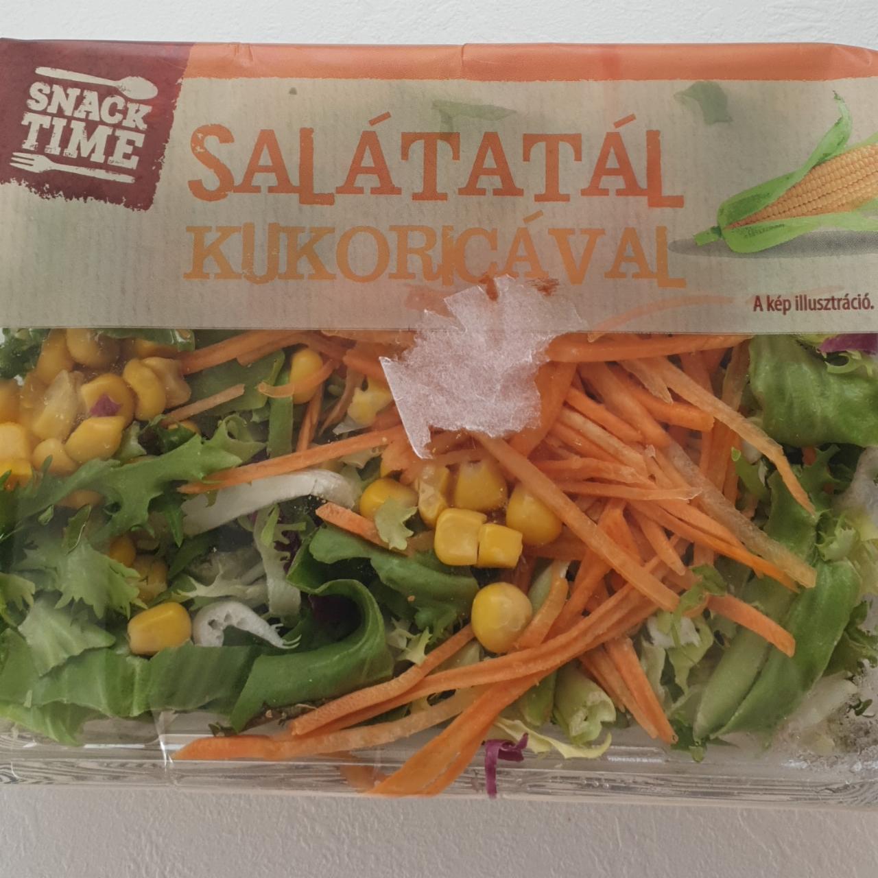 Képek - Salátatál kukoricával Snack Time