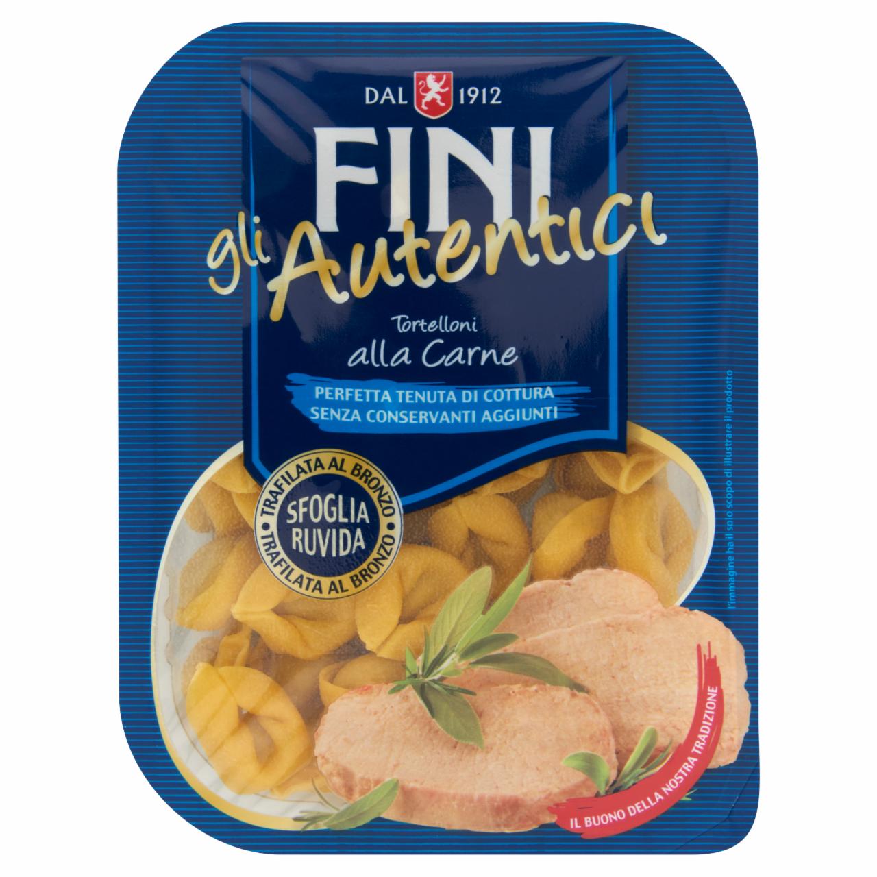 Képek - Fini gli Autentici Tortelloni hússal töltött tojásos tészta 250 g