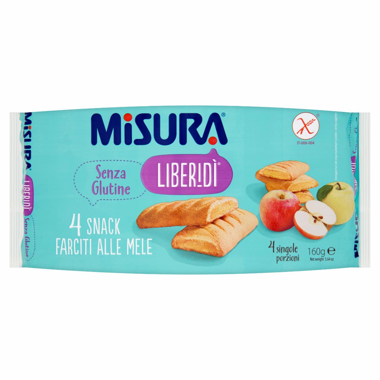 Képek - Misura gluténmentes almás snack 160 g