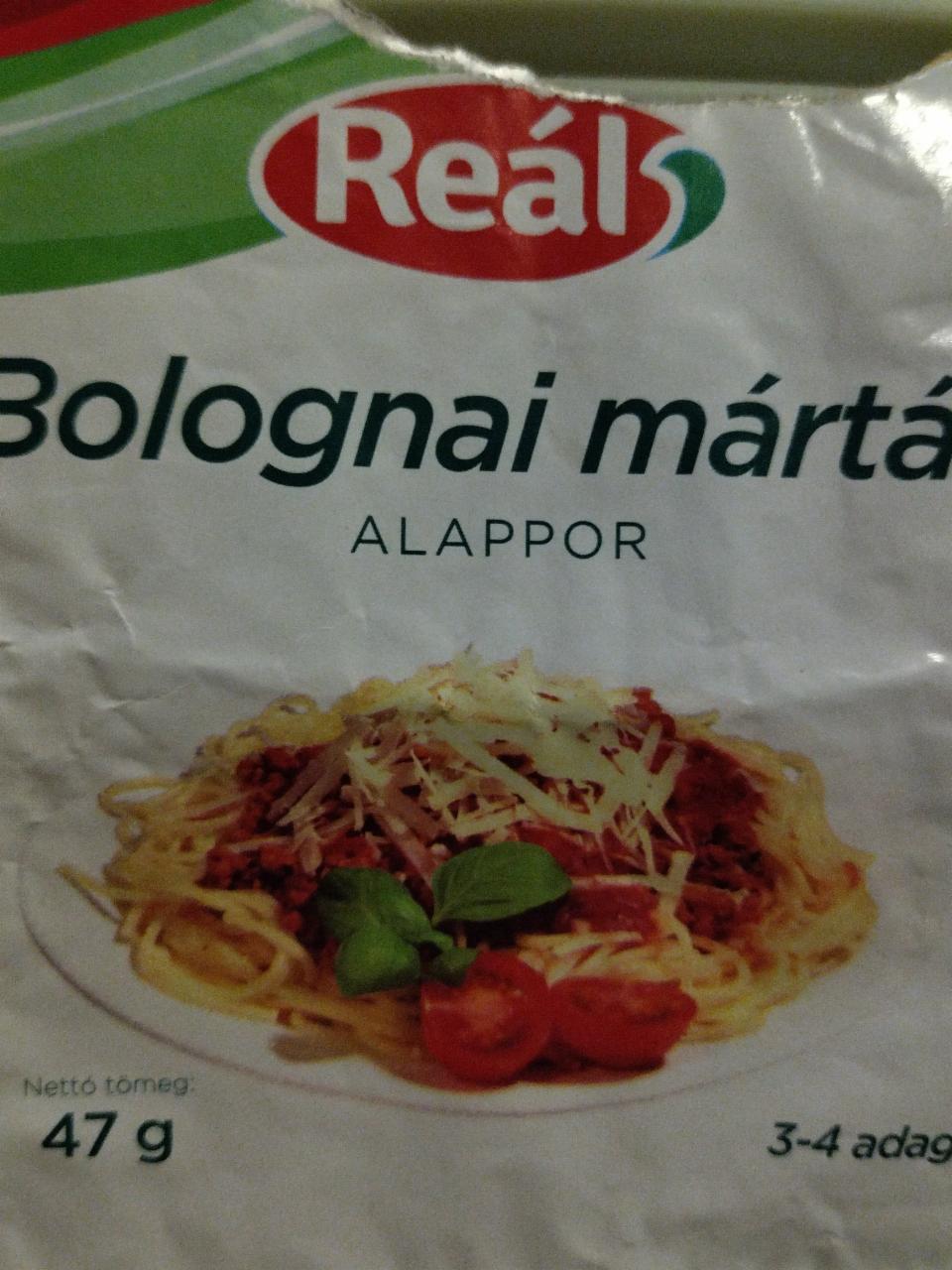 Képek - Bolognai mártás alappor Reál