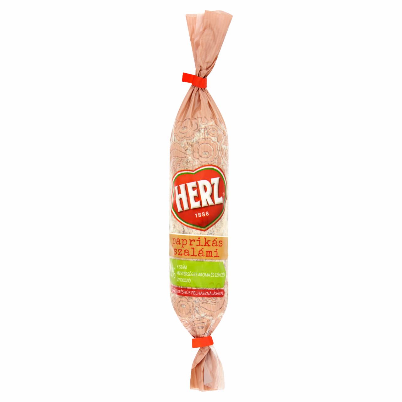 Képek - HERZ Vital paprikás szalámi 400 g