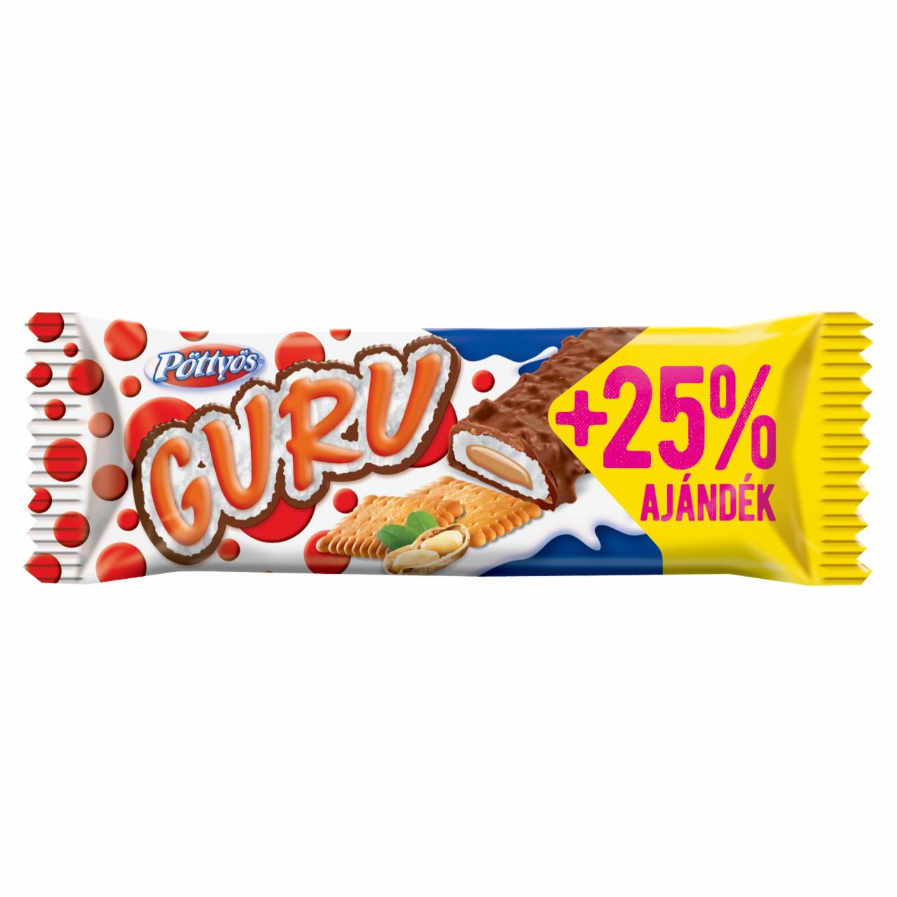 Képek - Pöttyös Guru kekszes túródesszert 47,5 g