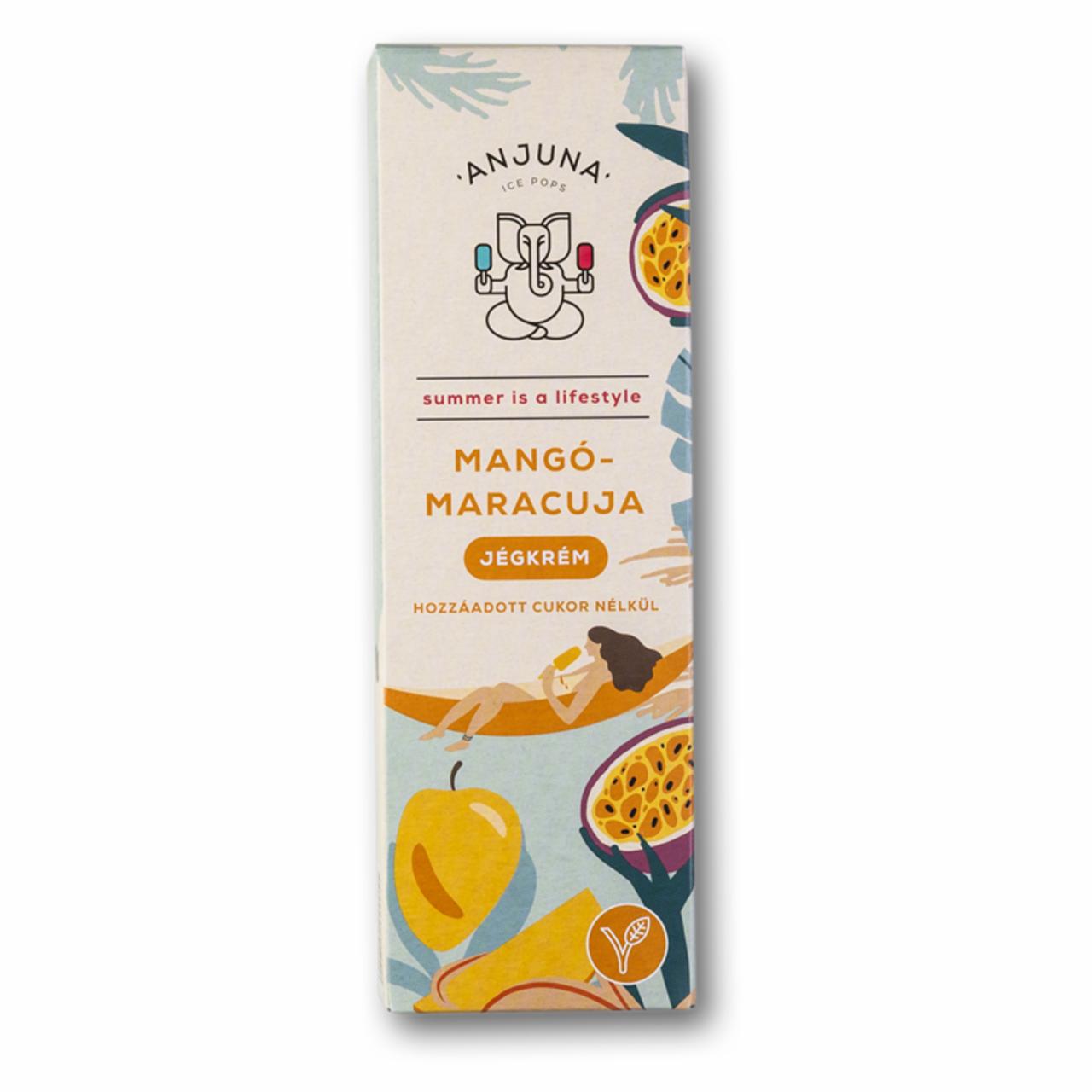 Képek - Anjuna mangó-maracuja gyümölcsjégkrém édesítőszerrel 84 ml