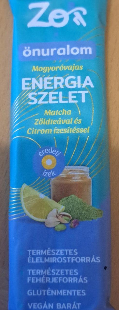 Képek - önuralom Mogyoróvajas Energia szelet Matcha zöldtea citrom Zoi