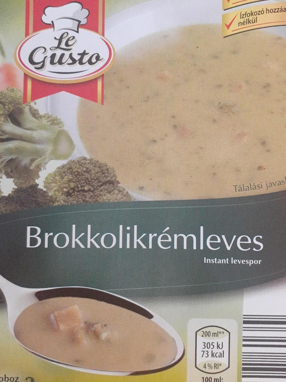 Képek - Brokkolikrémleves Le Gusto