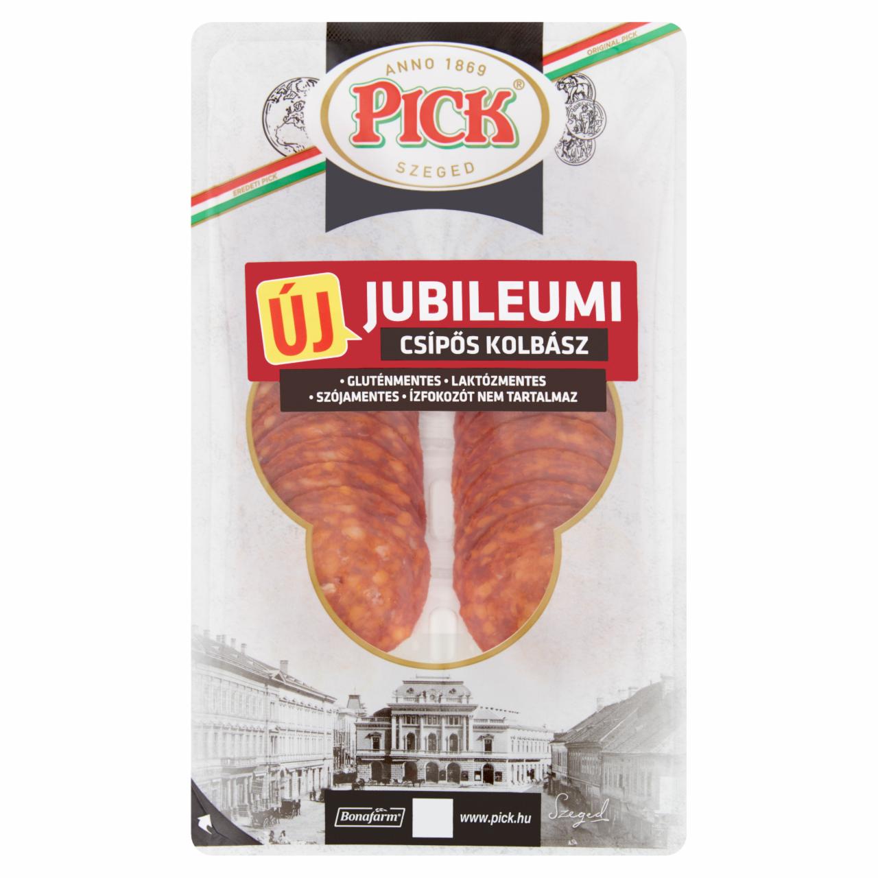 Képek - PICK Jubileumi szeletelt csípős vastagkolbász 70 g