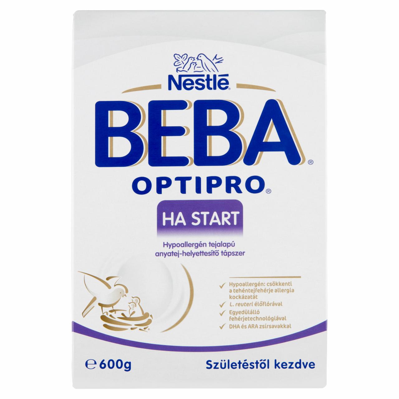 Képek - Beba ExpertPro HA Start tejalapú anyatej-helyettesítő tápszer születéstől kezdve 2 x 300 g (600 g)