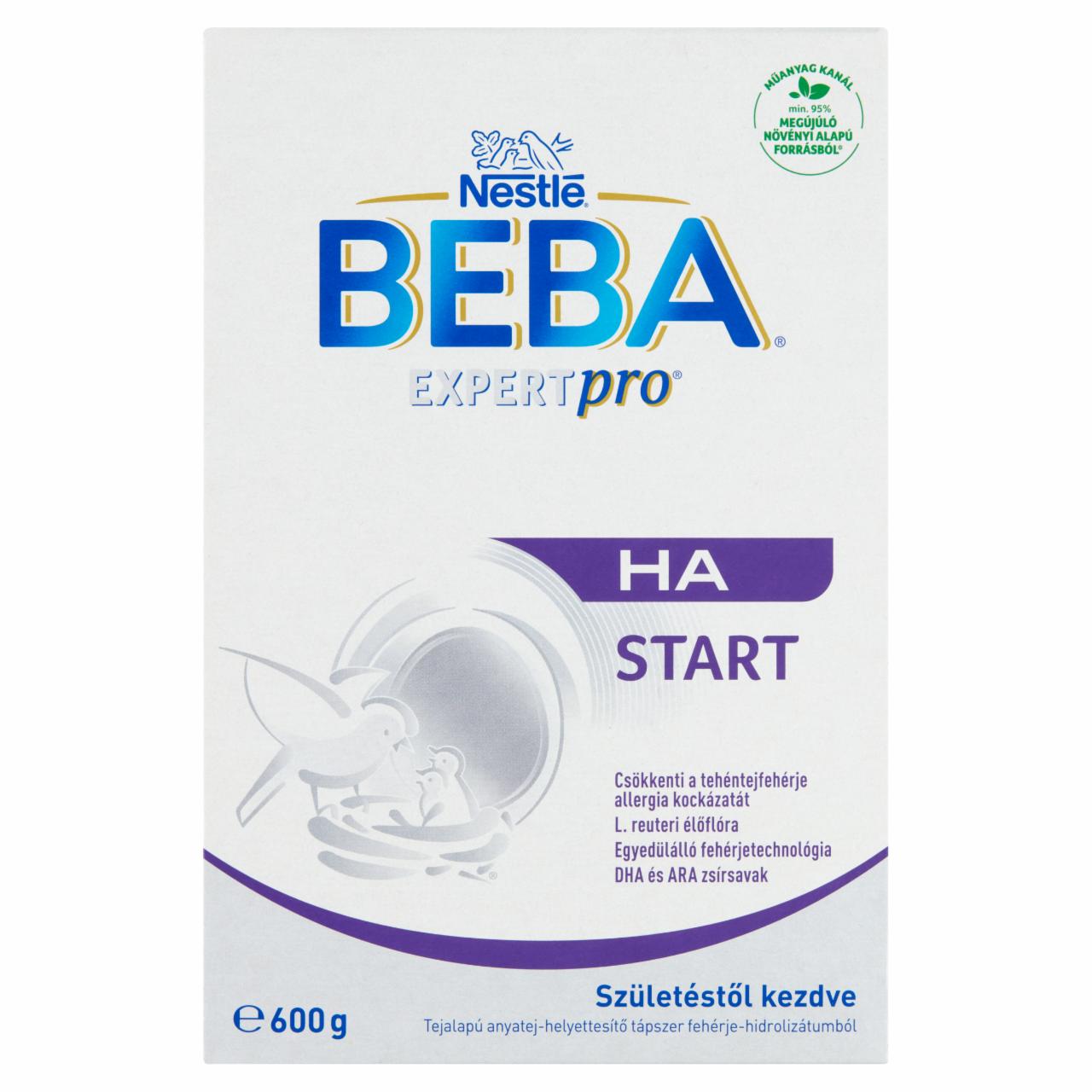 Képek - Beba ExpertPro HA Start tejalapú anyatej-helyettesítő tápszer születéstől kezdve 2 x 300 g (600 g)