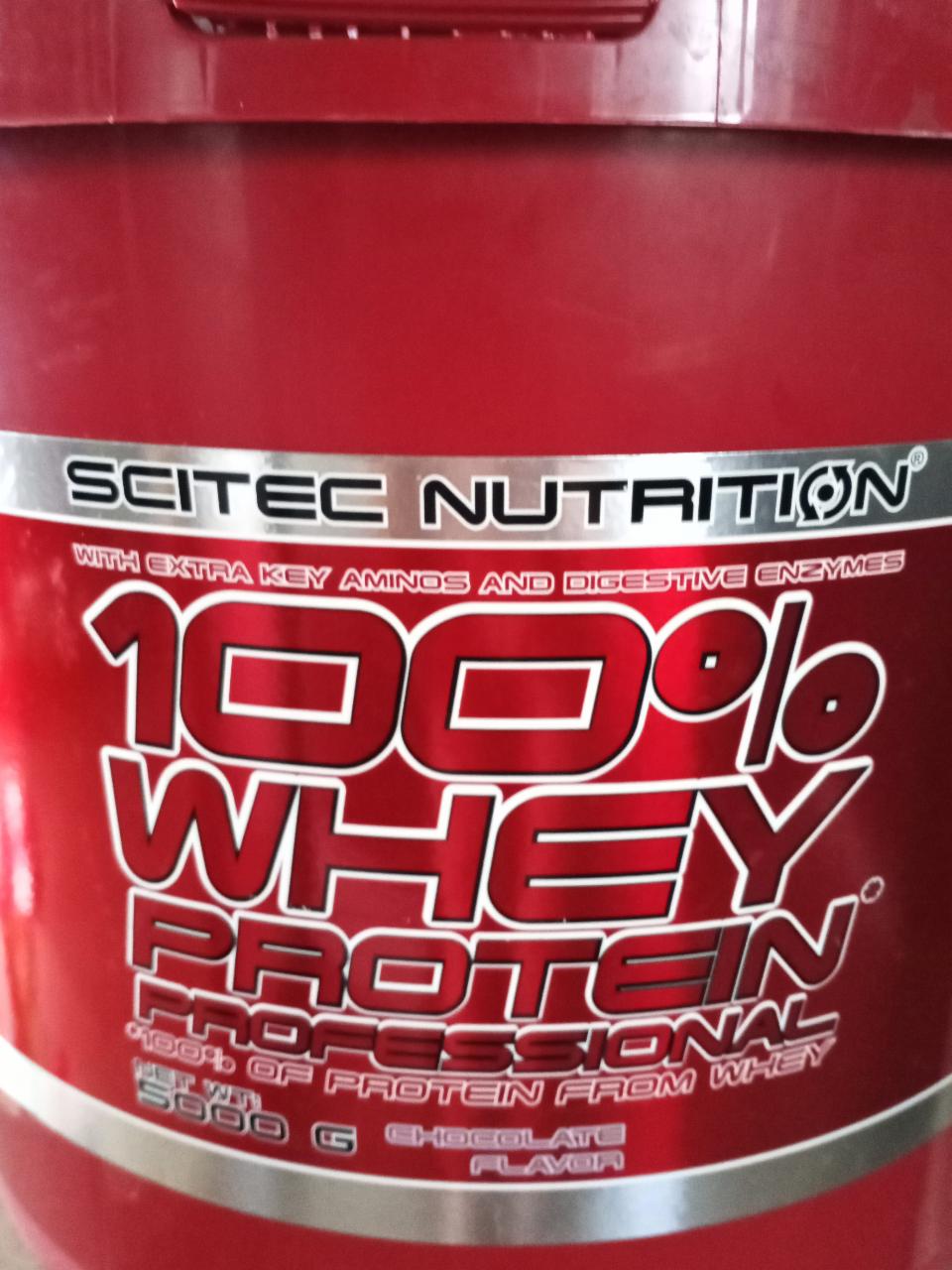 Képek - 100% whey protein professional chocolate flavor Scitec Nutrition