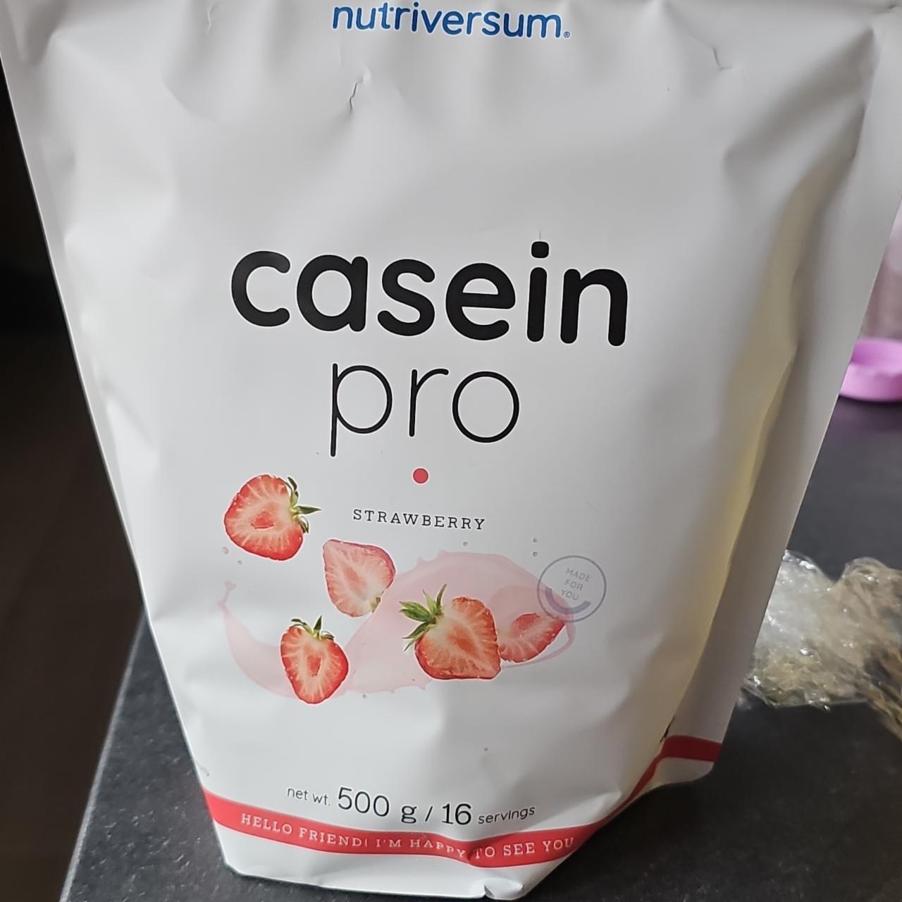 Képek - Casein Pro Strawberry Nutriversum