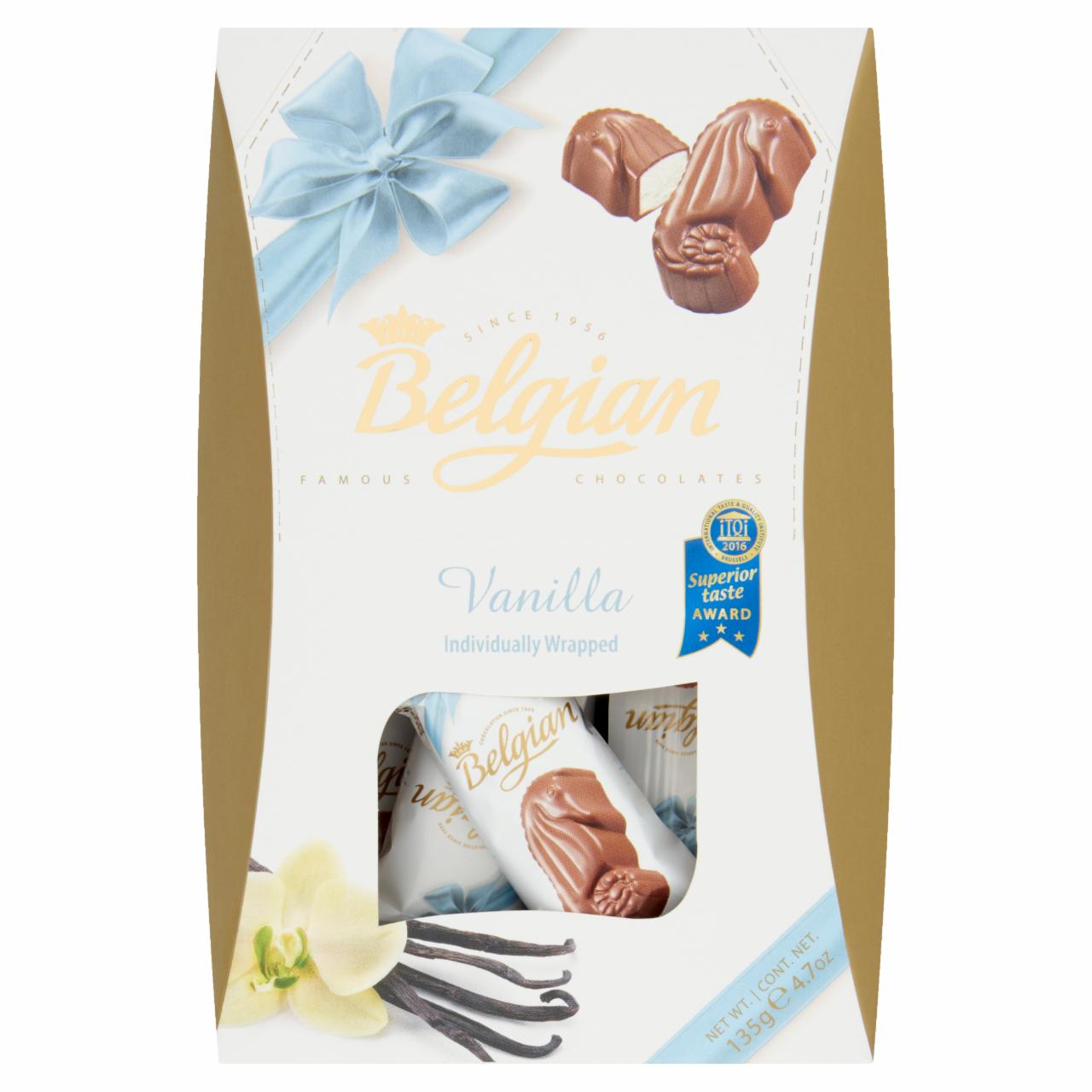Képek - Belgian Vanilla Individually Wrapped belga csokoládé praliné 135 g