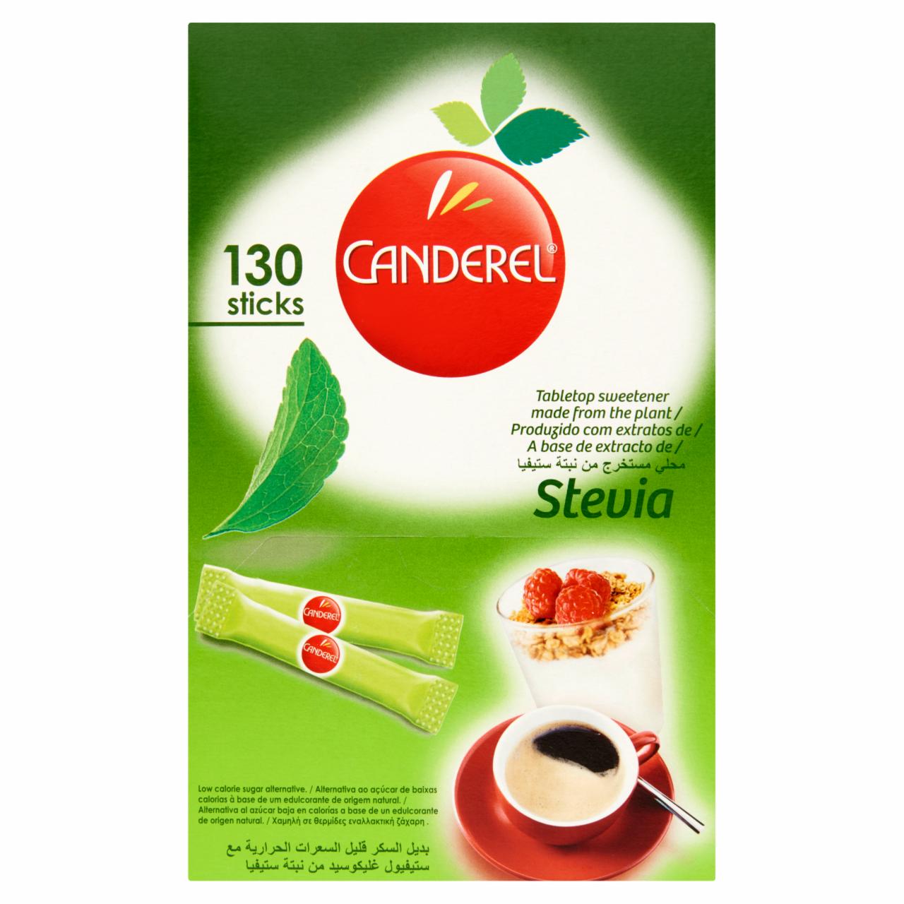 Képek - Canderel szteviol glikozid alapú asztali édesítőszer 130 db 260 g