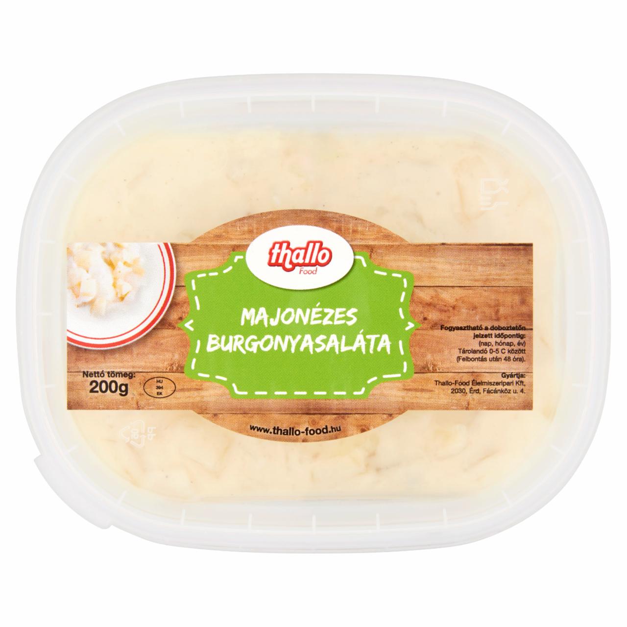 Képek - Thallo Food majonézes burgonyasaláta 200 g