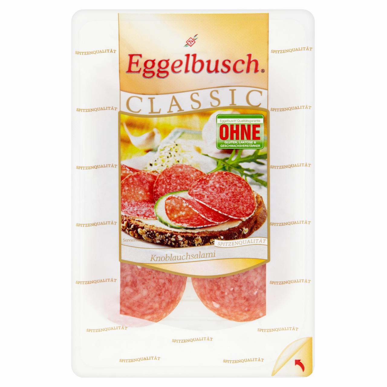 Képek - Eggelbusch Classic német fokhagymás szalámi 80 g