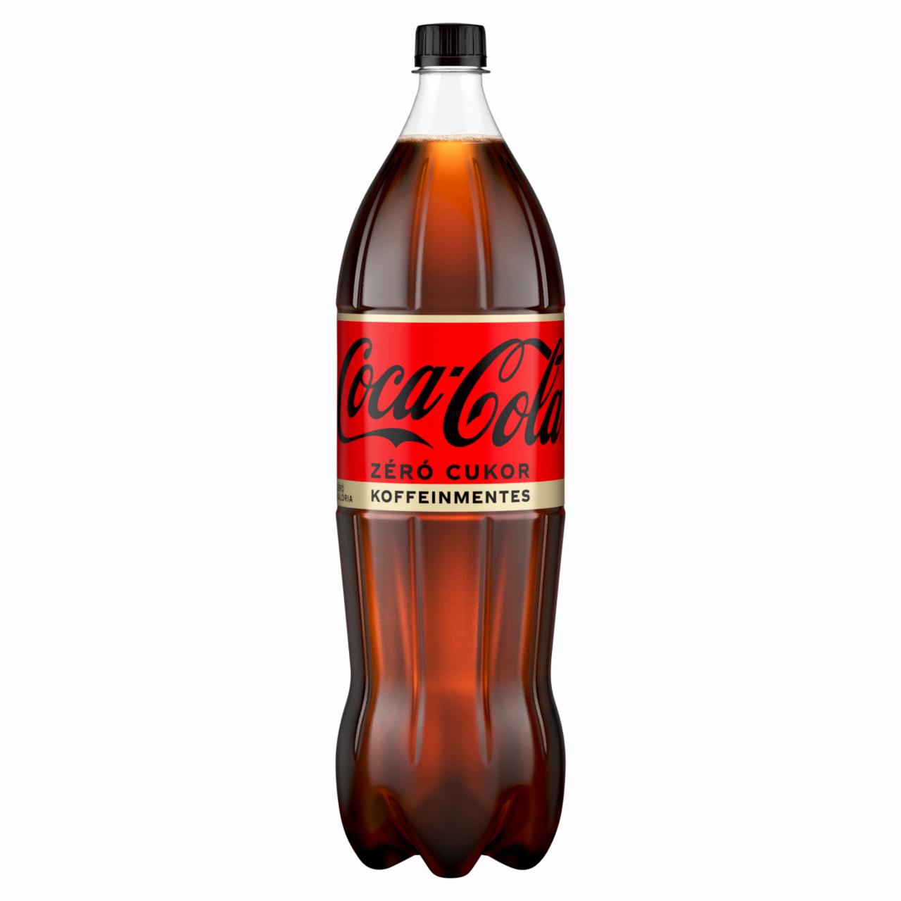 Képek - Coca-Cola koffeinmentes energiamentes szénsavas üdítőital édesítőszerekkel 1,75 l