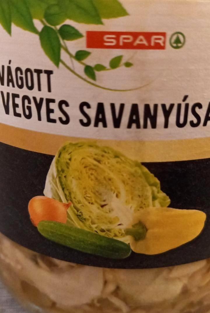 Képek - Vágott vegyes savanyúság Spar