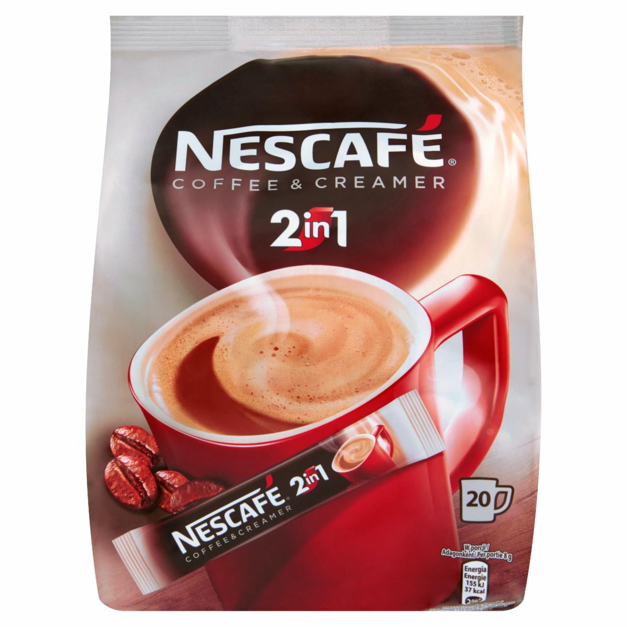 Képek - Nescafé 2in1 azonnal oldódó kávéspecialitás 20 db 160 g