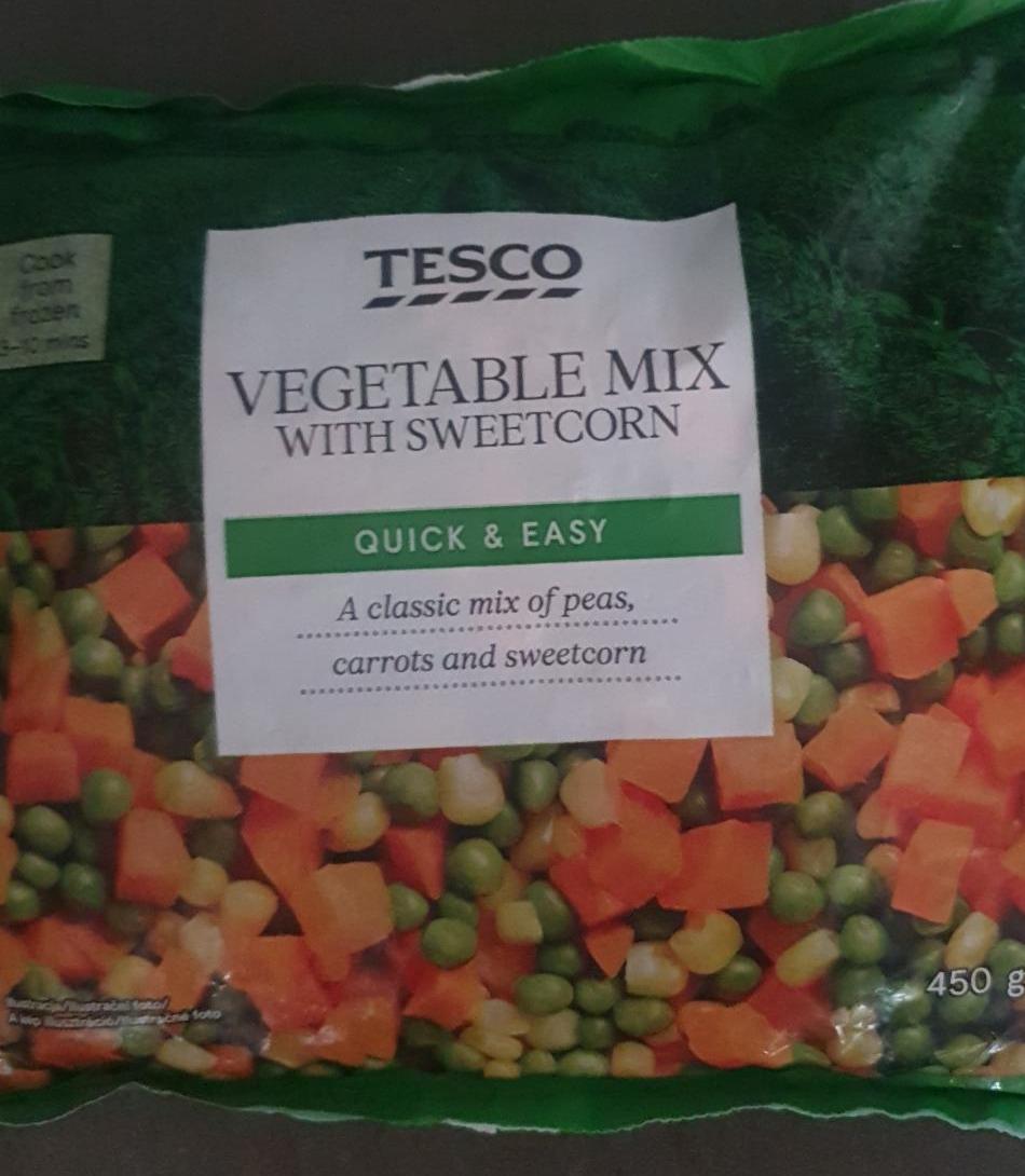Képek - Vegetable Mix with sweetcorn Tesco