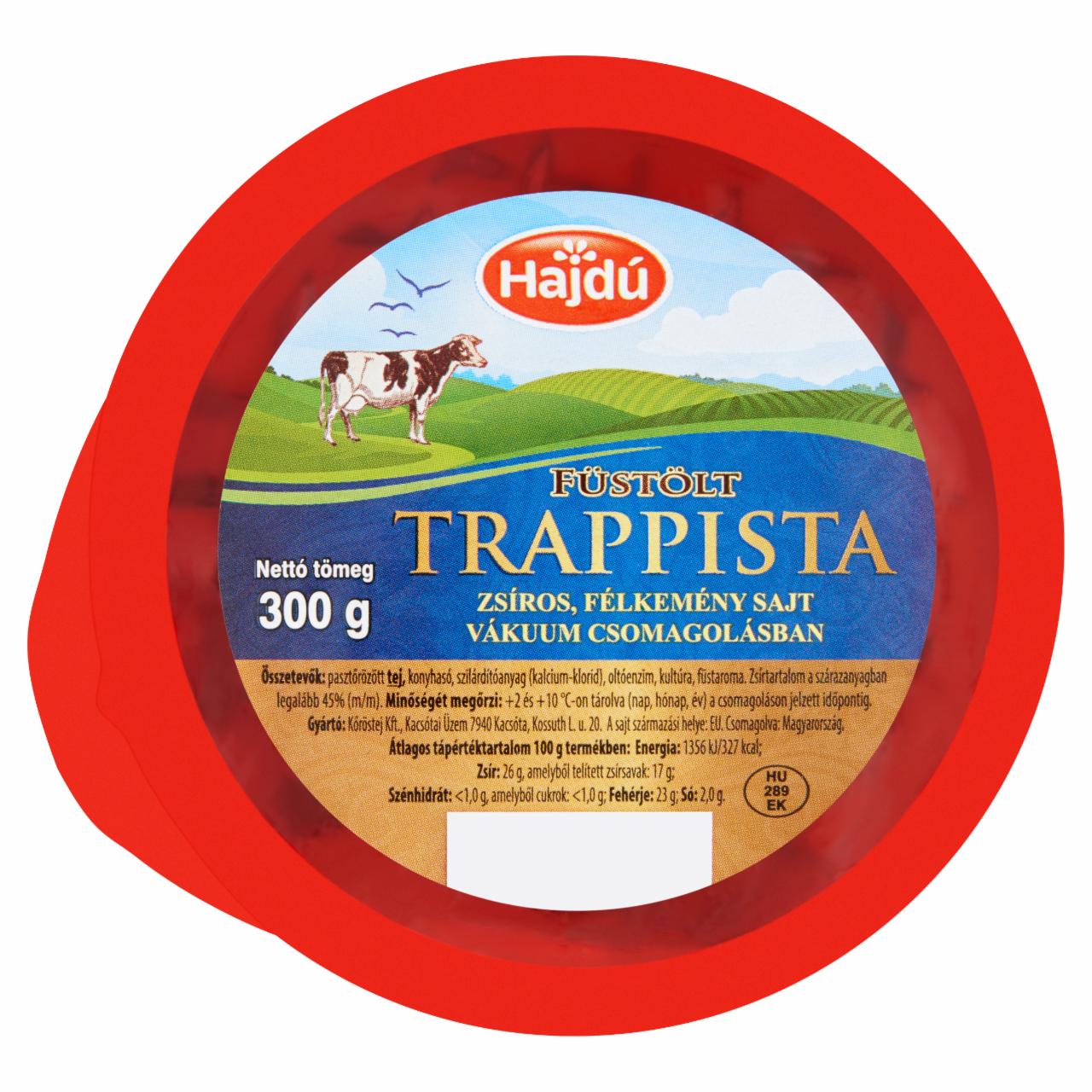 Képek - Hajdú füstölt trappista sajt 300 g
