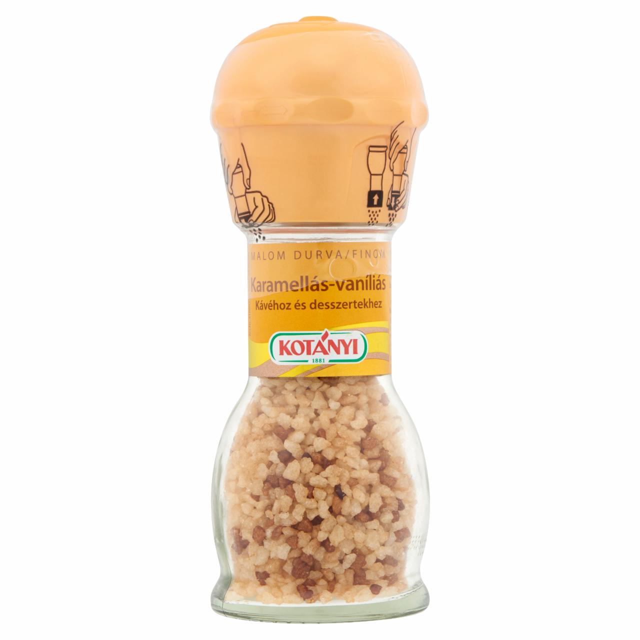 Képek - Kotányi Malom karamellás-vaníliás cukorkeverék aromával 53 g