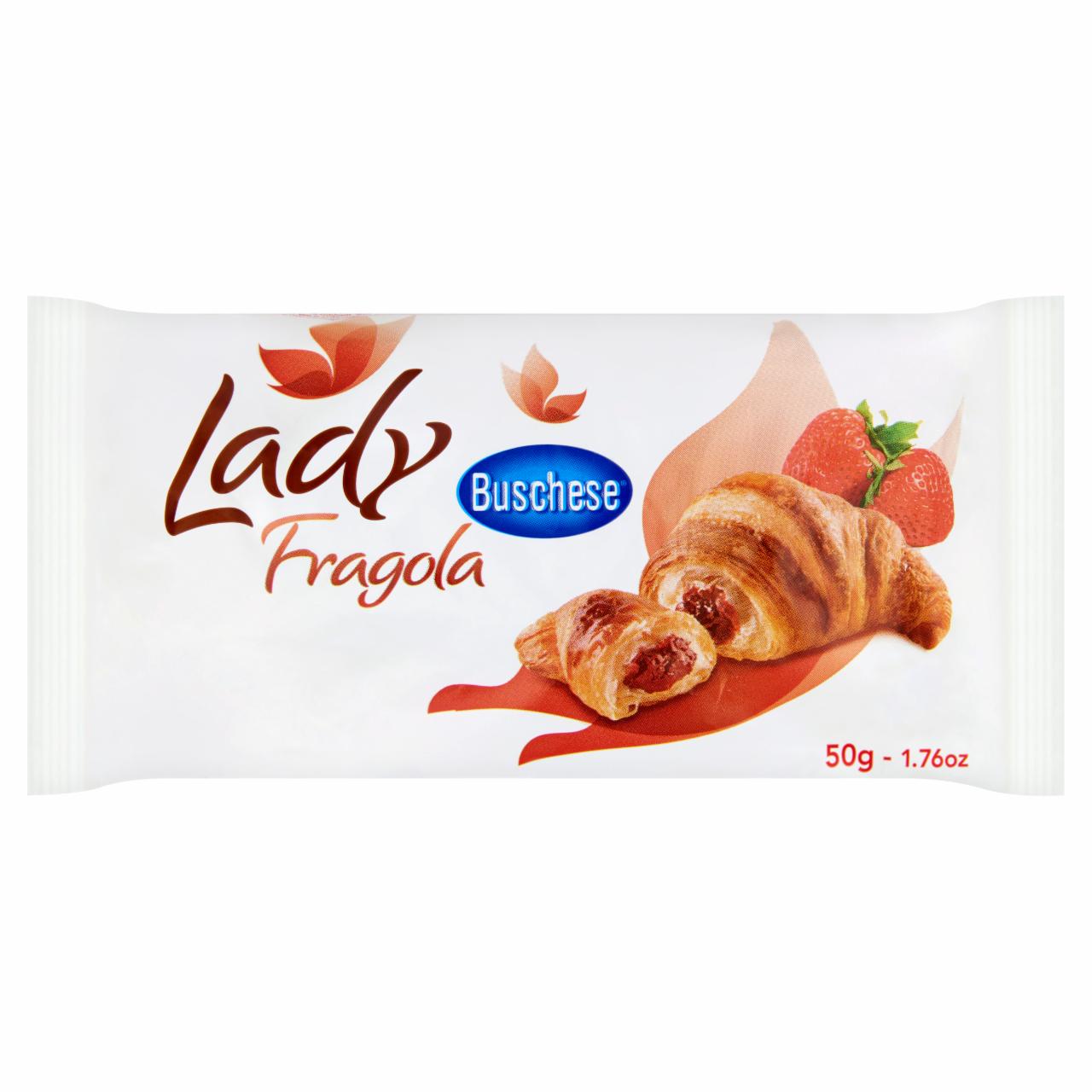 Képek - Buschese Lady croissant epres töltelékkel 50 g