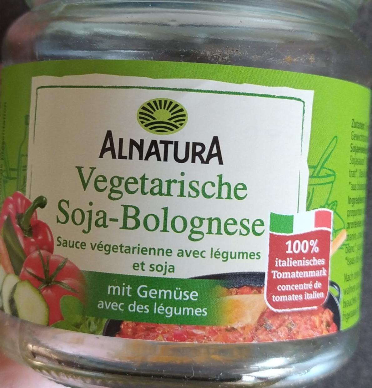 Képek - Vegetarische soja-bolognese Alnatura