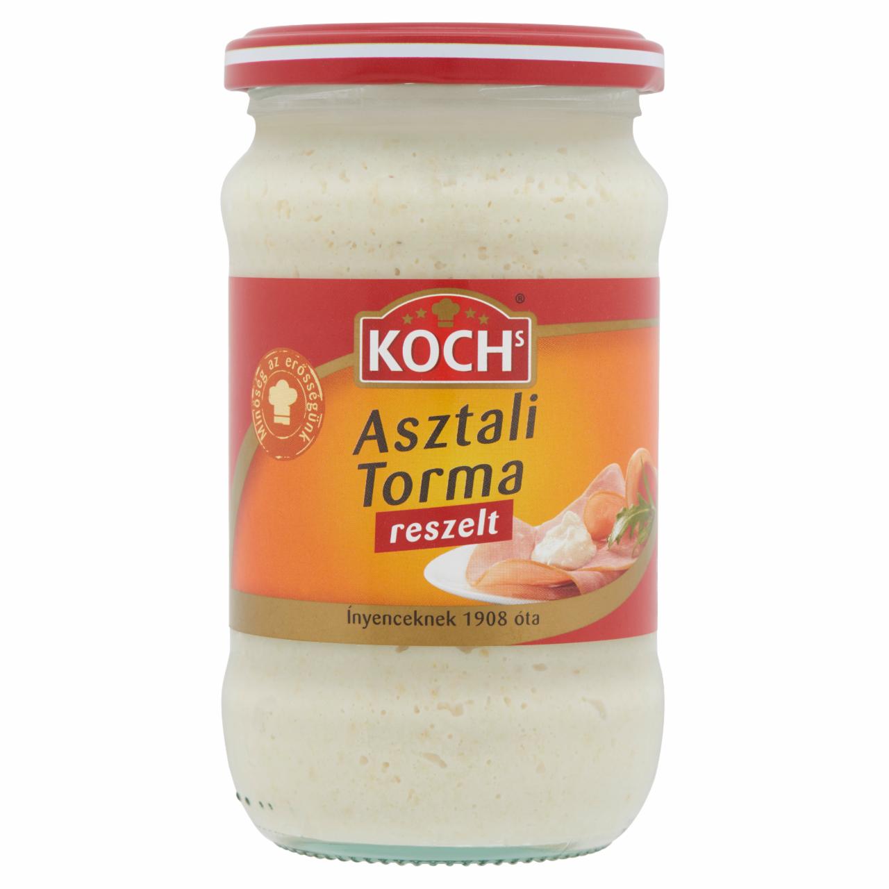 Képek - Koch's reszelt asztali torma 350 g