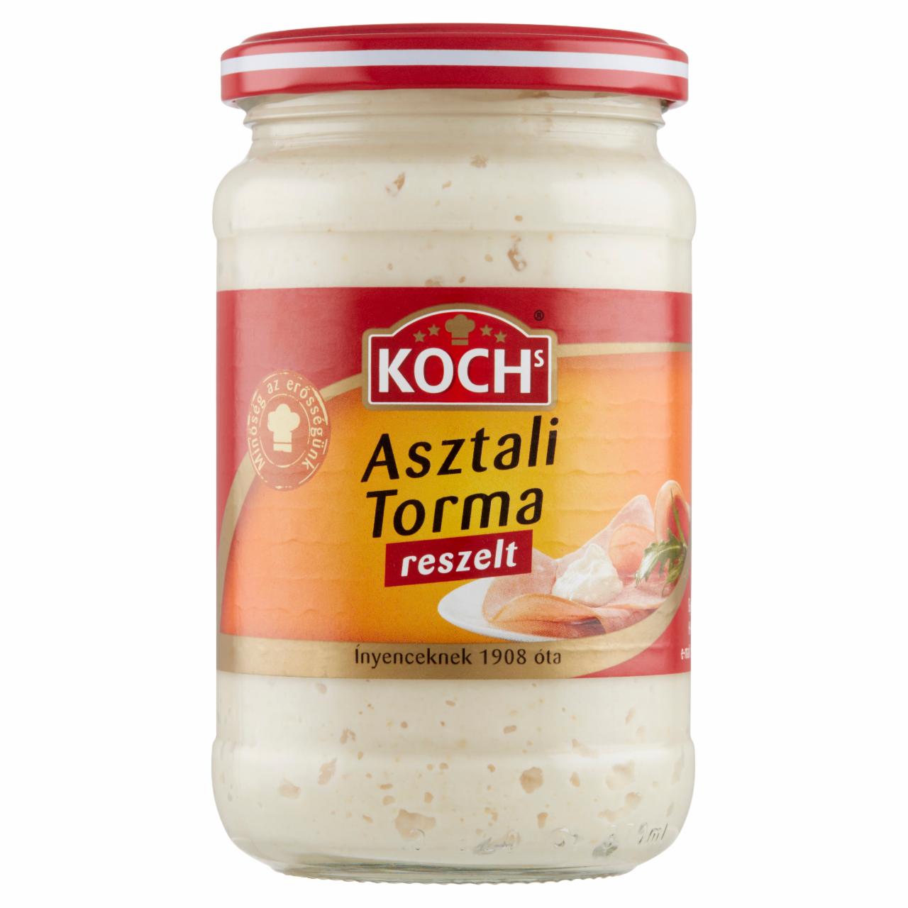 Képek - Koch's reszelt asztali torma 350 g