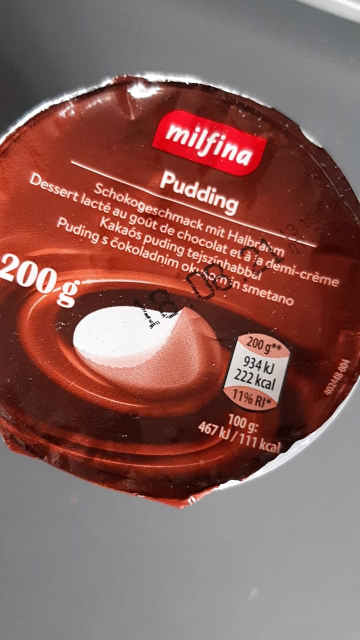 Képek - Puding csokoládés Milfina