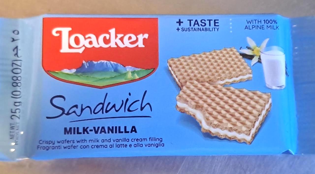 Képek - Sandwich nápolyi vanília Loacker