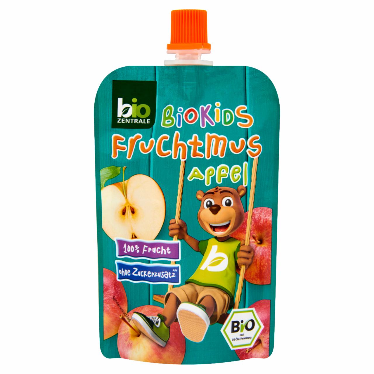 Képek - Bio Zentrale Biokids BIO 100%-os alma gyümölcs püré 90 g