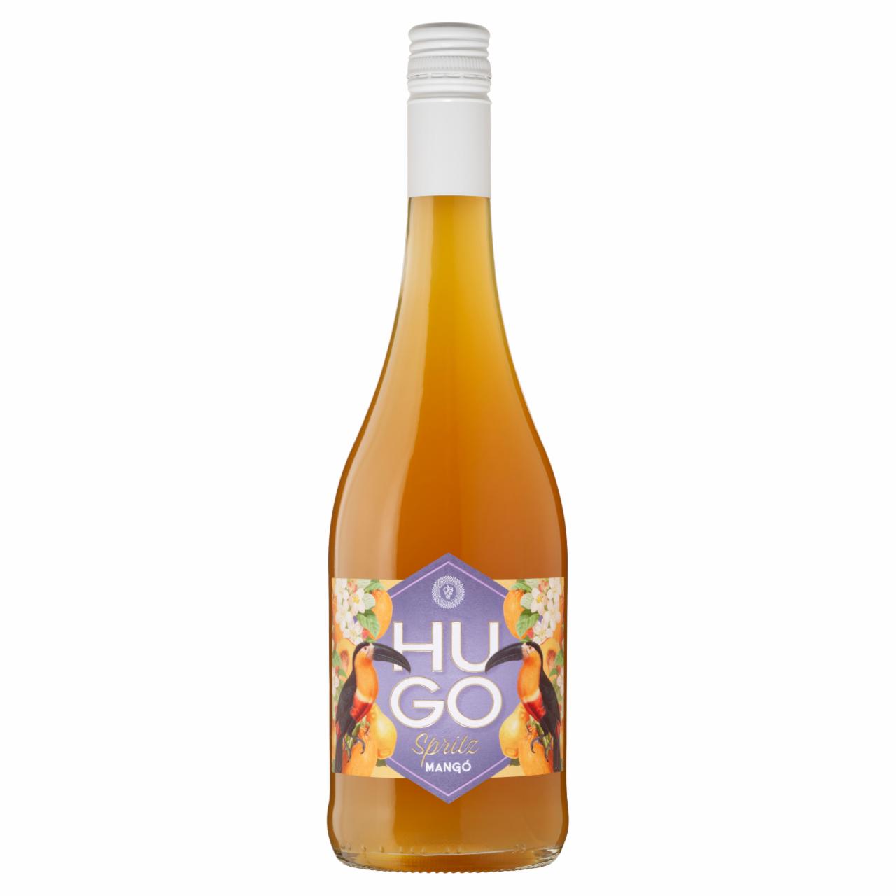 Képek - Ostorosbor Hugo Spritz mangó és őszibarack ízű, szénsavas, ízesített boralapú koktél 7,3% 750 ml