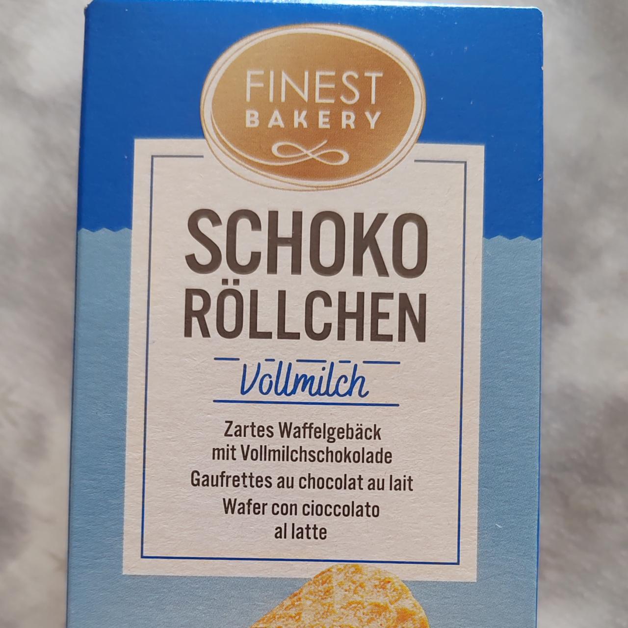 Képek - Schoko röllchen vollmilch Finest bakery