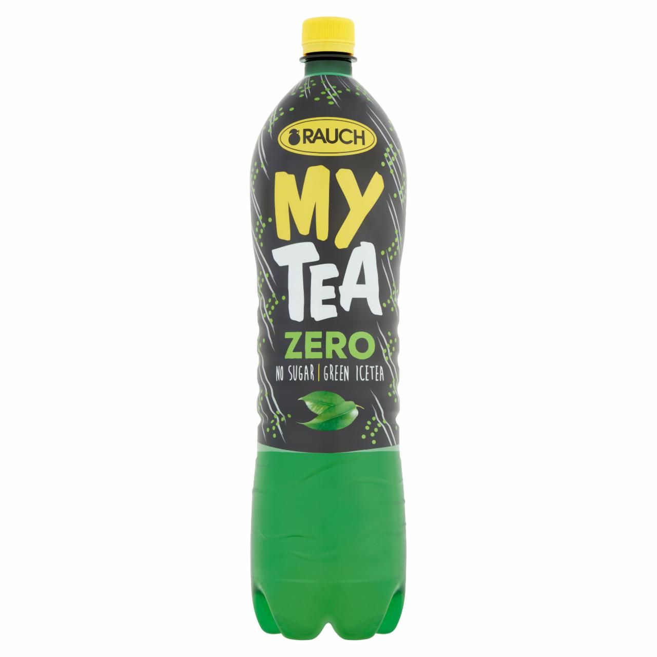 Képek - Rauch My Tea Zero cukormentes ice tea üdítőital zöld teából, édesítőszerekkel 1,5 l