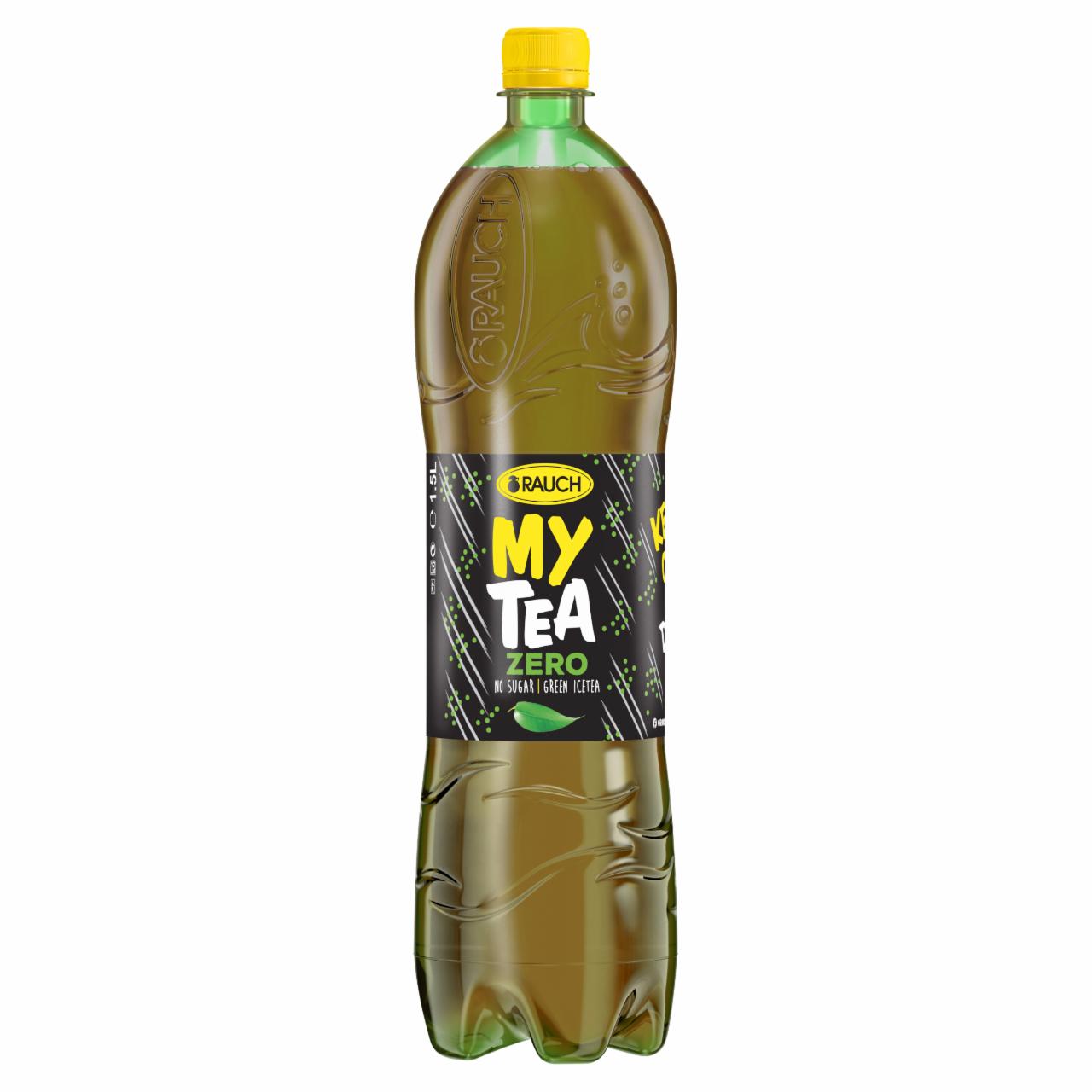 Képek - Rauch My Tea Zero cukormentes ice tea üdítőital zöld teából, édesítőszerekkel 1,5 l