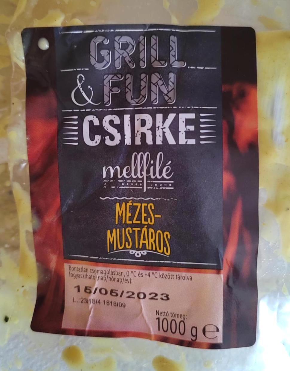 Képek - Csirkemellfilé mézes mustáros Grill & Fun