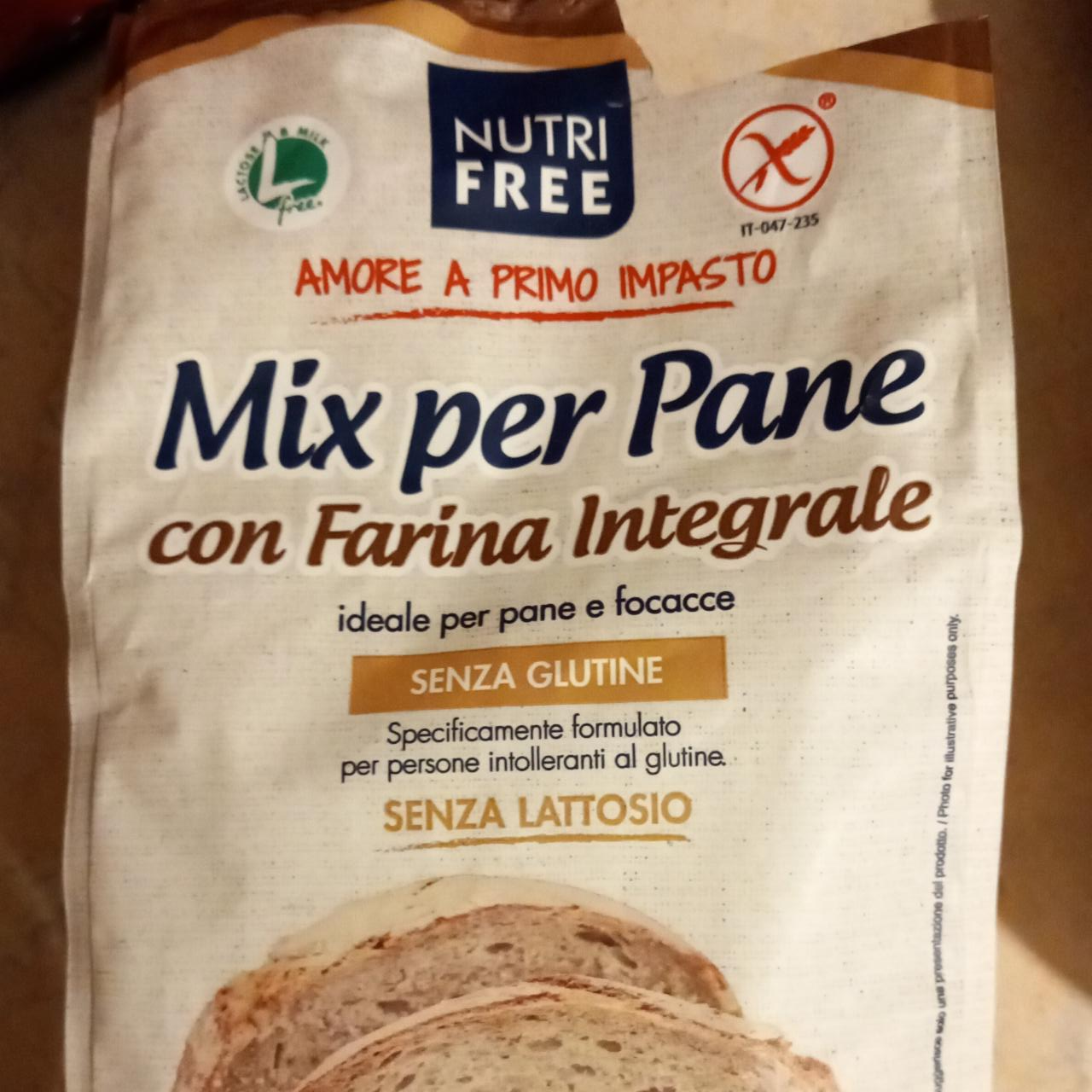 Képek - Mix per pane con farina integrale barna kenyérlisztkeverék NutriFree