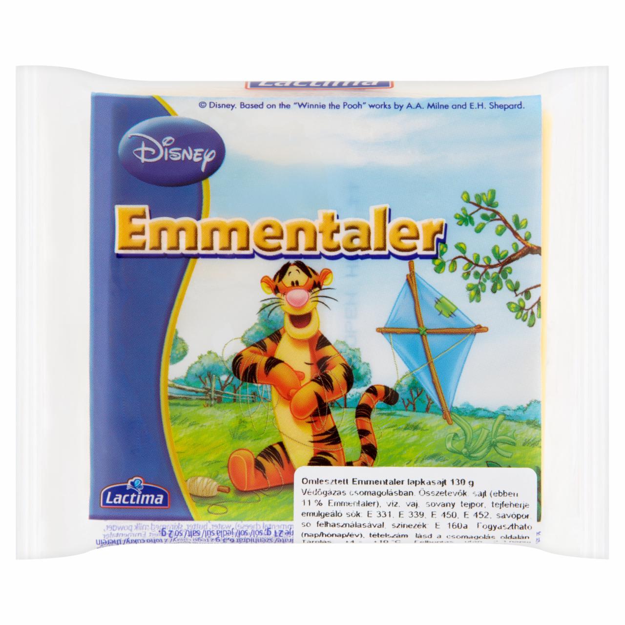 Képek - Lactima Disney ömlesztett emmentaler lapkasajt 130 g