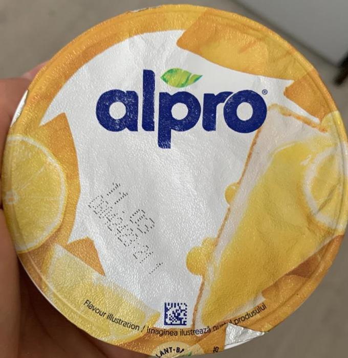 Képek - Alpro citromos sajttorta ízű fermentált szójakészítmény hozzáadott kalciummal és vitaminokkal 150 g