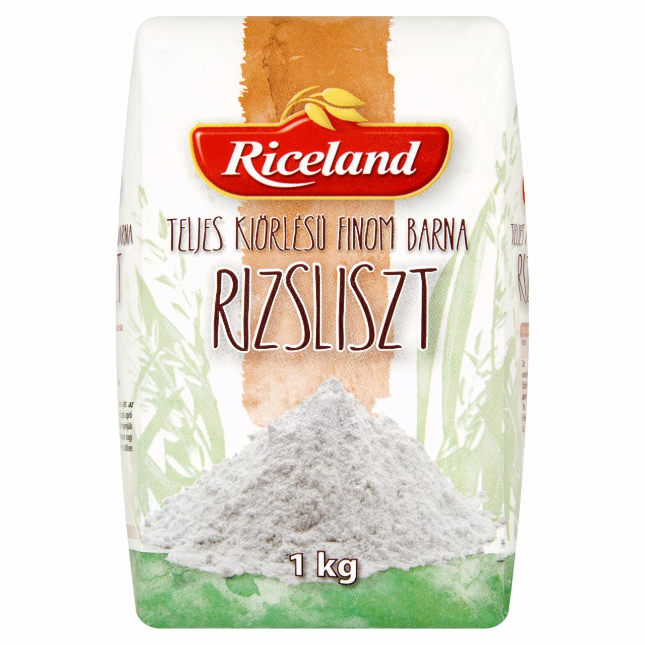 Képek - Riceland finom Barna Rizsliszt teljes kiőrlésű 1 kg
